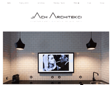 Tablet Screenshot of jach-architekci.pl
